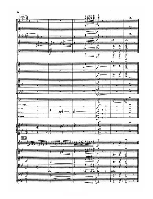 Glière, Reinhold - Concerto for Horn and Orchestra in 3 movements ( Orchestra score) - Image 8