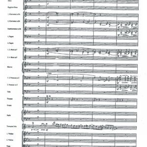 Gershwin, George  - Rhapsody in Blue for trumpet & orchestra arr. T. Dokshizer (orchestra score)