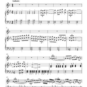 Rodrigo, Joaquin - Adagio from Concerto de Aranjues for flugelhorn Bb & piano