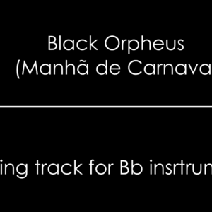 Bonfá, Luiz - Black Orpheus (Manhã de Carnaval) - backing track mp3.