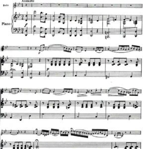 Arban, Jean - Baptiste - Variation on a song "The Little Swiss Boy"