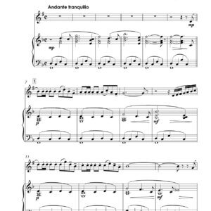 Anderson, Leroy - A Trumpeter's Lullaby for trumpet Bb & piano