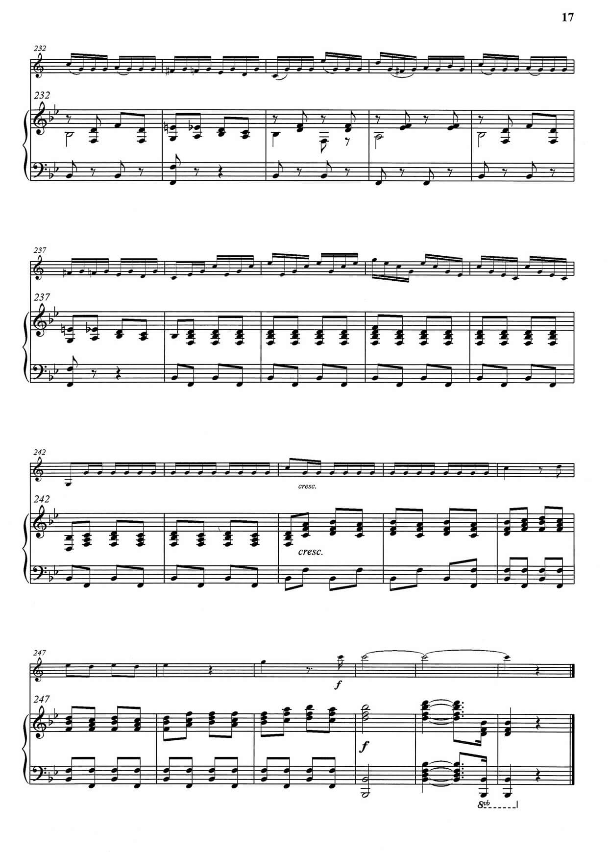 Arban, Jean - Baptiste - Variations on a Tyrolean Song for trumpet Bb & piano - Image 3