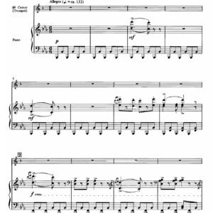 Bellstedt, Hermann - Napoli - Variations on a Neapolitan Song for trumpet Bb and piano