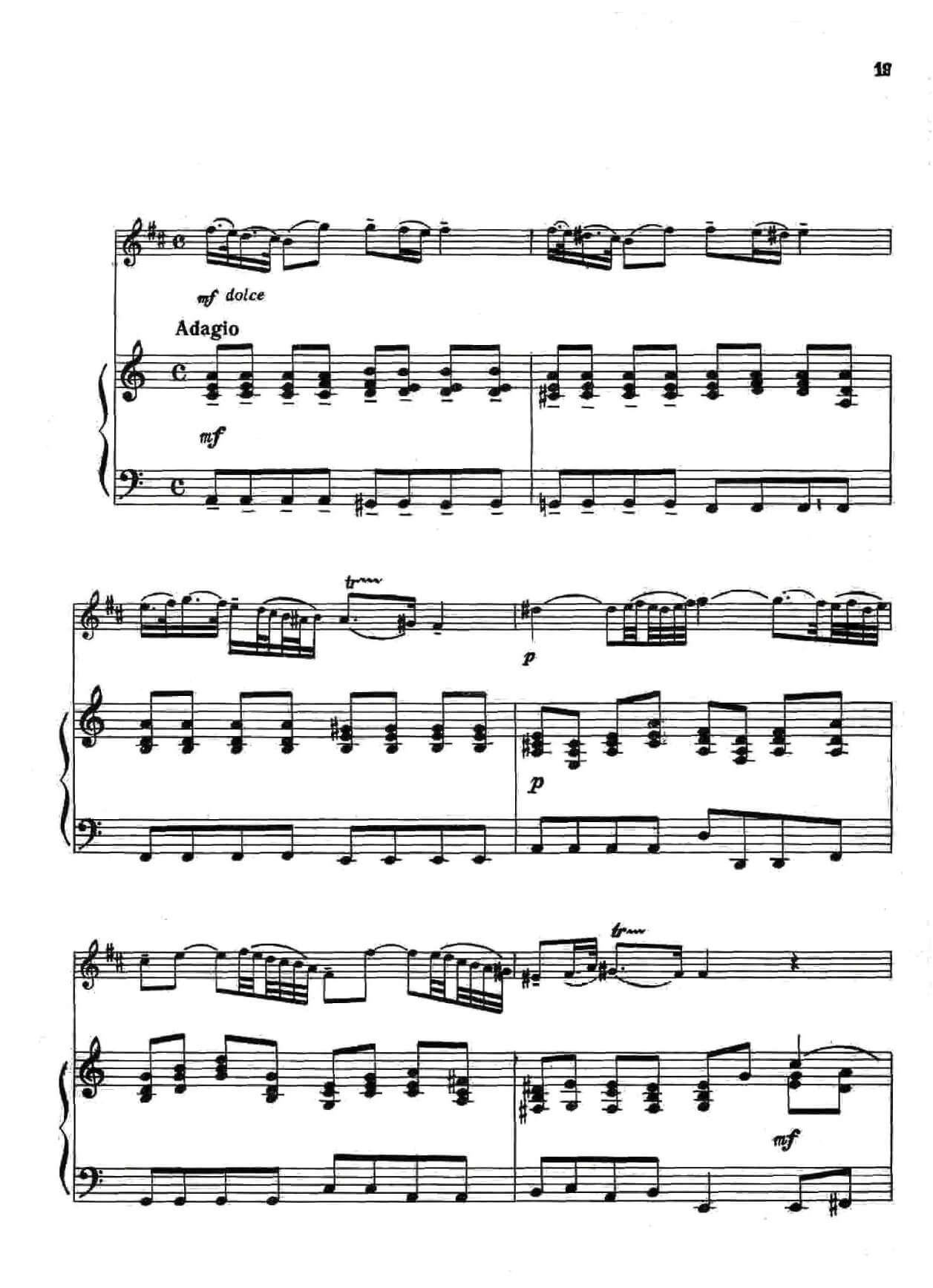 Albinoni, Tomaso - Trumpet Concerto C major for trumpet and piano - Image 2