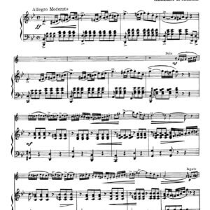 Clarke, L. Herbert - The Debutante for trumpet Bb and piano