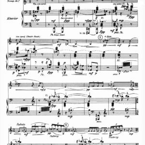 Zimmermann, Bernd Alois - Trumpet Concerto "Nobody knows the trouble I see" (1954)  for trumpet С and piano