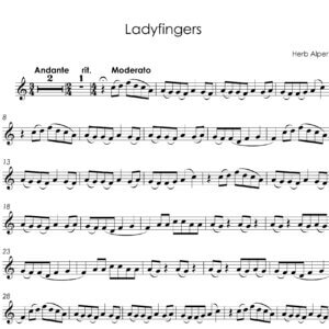 Alpert, Herb - Ladyfingers for trumpet Bb